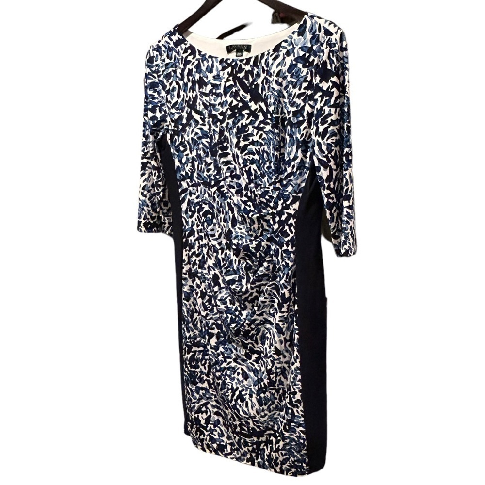 Lauren Women's Ralph Lauren Tucked Printed Jersey Dress - Picture 3 of 10
